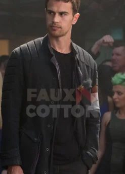 Divergent Theo James Black Jacket