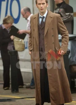 Doctor Who David Tennant Brown Coat