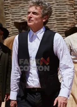 Doctor Who Peter Capaldi Black Cotton Vest