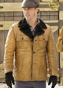 DODD GERHARDT FARGO FUR LEATHER  JACKET