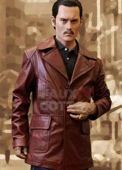 Donnie Brasco Johnny Depp Leather Jacket