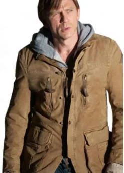 DREAM HOUSE (WILL ATENTON) DANIEL CRAIG BROWN COTTON JACKET