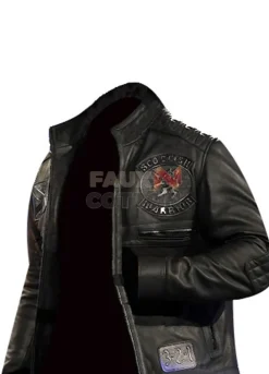 Drew Mcintyre Black Leather Jacket