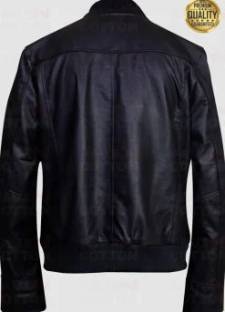 Dwayne Johnson The Other Guys Rock Black Biker Jacket