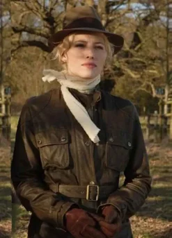 EASY VIRTUE (LARITA WHITTAKER) JESSICA BIEL LEATHER JACKET
