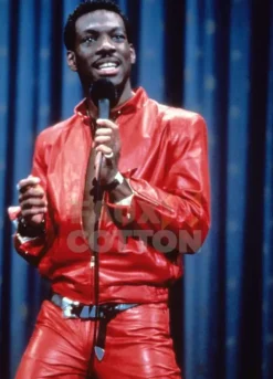 EDDIE MURPHY CLASSIC RAW CELEBRITY LEATHER JACKET