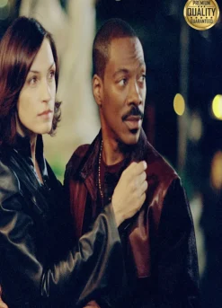Eddie Murphy Spy ( 2002 ) Kelly Brown Leather Jacket