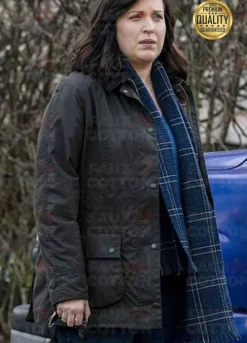 Emergence Jo Evans ( Allison Tolman ) Cotton Jacket