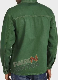 Emily in Paris (Gabriel) Lucas Bravo Green Cotton Jacket