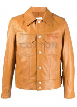 Emily In Paris S3 Lucas Bravo (Gabriel) Leather Jacket