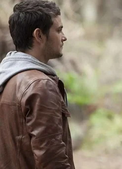 EVIL DEAD (DAVID) SHILOH FERNANDEZ LEATHER JACKET