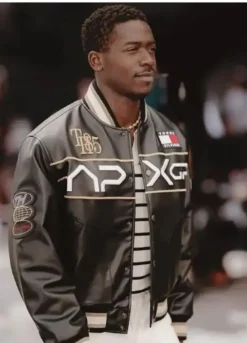 F1 2025 Damson Idris APXGP Varsity Jacket