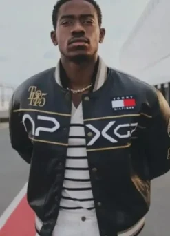 F1 2025 Damson Idris APXGP Varsity Jacket