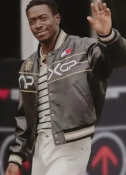 F1 2025 Damson Idris APXGP Varsity Jacket