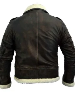 FALLOUT 4 BOMBER ARMOR BROWN LEATHER JACKET