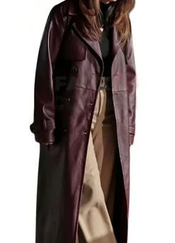 Family History Mysteries Buried Past Janel Parrish (Sophie Mcclure) Coat