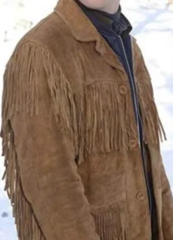 FARGO (MR. WRENCH) RUSSELL HARVARD BROWN LEATHER JACKET