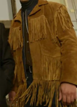 FARGO (MR. WRENCH) RUSSELL HARVARD BROWN LEATHER JACKET