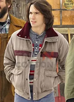 Fargo Season 4 Charlie Gerhardt Brown Bomber Jacket