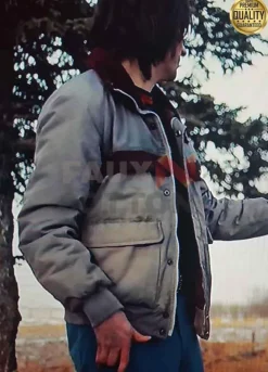 Fargo Season 4 Charlie Gerhardt Brown Bomber Jacket