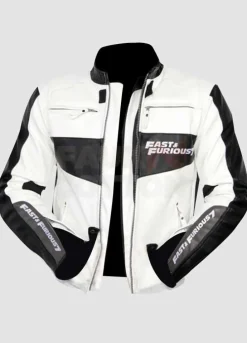 Fast And Furious 7 Vin Diesel Real Leather Jacket