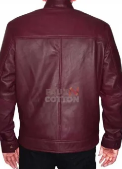 Fast and Furious Vin Diesel Red Leather Jacket