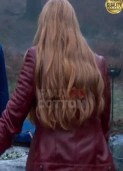 Fate The Winx Saga Abigail Cowen (Bloom) Leather Jacket