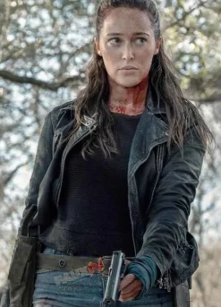 FEAR THE WALKING DEAD (ALICIA CLARK) ALYCIA DEBNAM-CAREY LEATHER JACKET