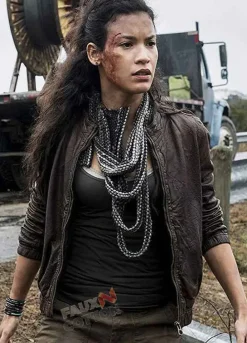 FEAR THE WALKING DEAD SEASON 4 (LUCIANA GALVEZ) DANAY GARCIA LEATHER JACKET