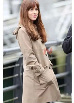 Fifty Shades Darker Dakota Johnson Trench Coat