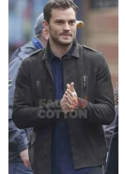 Fifty Shades Darker Jamie Dornan Suede Jacket
