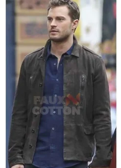 Fifty Shades Darker Jamie Dornan Suede Jacket