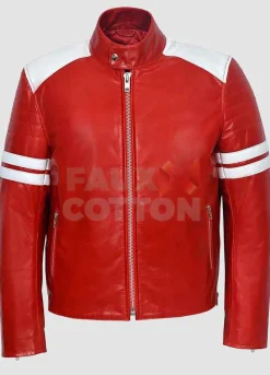 Fight Club Mayhem Cafe Racer Black Jacket