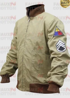 Fury Brad Pitt (Wardaddy) Tanker WW2 Jacket