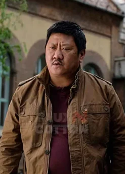 Gemini Man Benedict Wong Brown Jacket