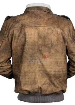 Ghost in the Shell Batou Shearling Bomber Jacket