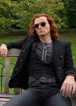 GOOD OMENS (CROWLEY) DAVID TENNANT WOOL BLAZER