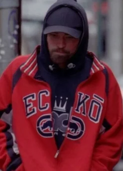 Good Time Robert Pattinson Ecko Red Jacket