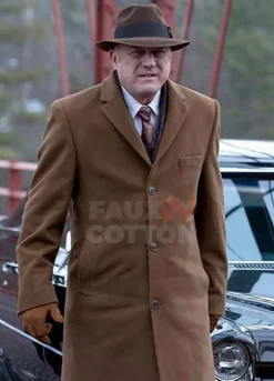 Gotham John Doman Brown Trench Coat
