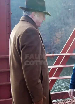 Gotham John Doman Brown Trench Coat