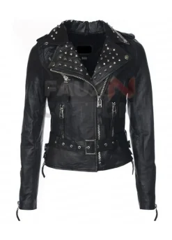 Gotham Knights Olivia Rose Keegan (Duela) Studded Jacket