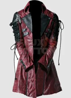 Gothic Red Vampire Costume Jacket