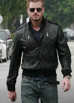 GREY’S ANATOMY SEASON 16 (DR. MARK SLOAN) ERIC DANE LEATHER JACKET