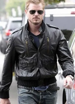 GREY’S ANATOMY SEASON 16 (DR. MARK SLOAN) ERIC DANE LEATHER JACKET