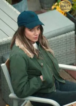 Hannah John-Kamen The Stranger Green Bomber Jacket