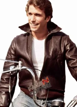 Happy Days (Arthur 'Fonzie' Fonzarelli) Henry Winkler Leather Jacket