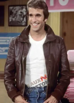 Happy Days (Arthur 'Fonzie' Fonzarelli) Henry Winkler Leather Jacket