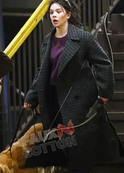 Hawkeye (Kate Bishop) Hailee Steinfeld Black Trench Coat