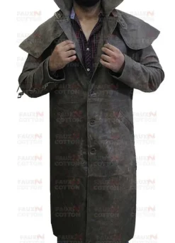 Hellboy Ron Perlman Leather Coat