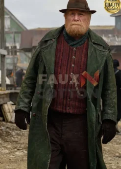 His Dark Materials Season 2 Farder Coram Green Coat